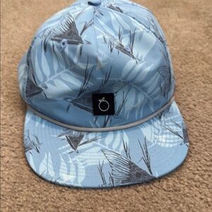 Blue and Gray Patterned Flomotion Hat